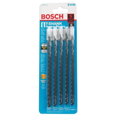 Aceds ACEDS 2036812 5 in. 6T Jig Saw Blade - Card of 5 2036812